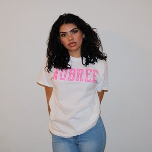 Aubree.Amir - Varsity Aubree Tee